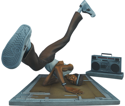 The B-Boy - LIMITED EDITION – Sideshow Collectibles – ActionFigure Brasil — embalagem