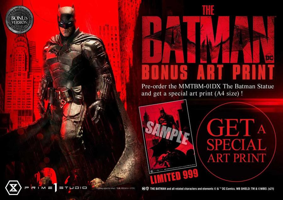 The Batman (Deluxe Bonus Version) The Batman (Film) – Prime1Studio – ActionFigure Brasil