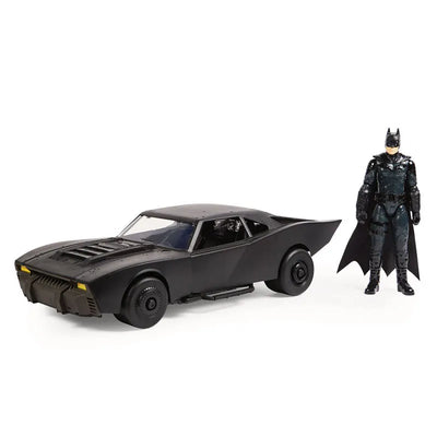 "THE BATMAN" Spin Master Action Figure 12 Inch Batman & Batmobileㅤ – Spinmaster – ActionFigureBrasil