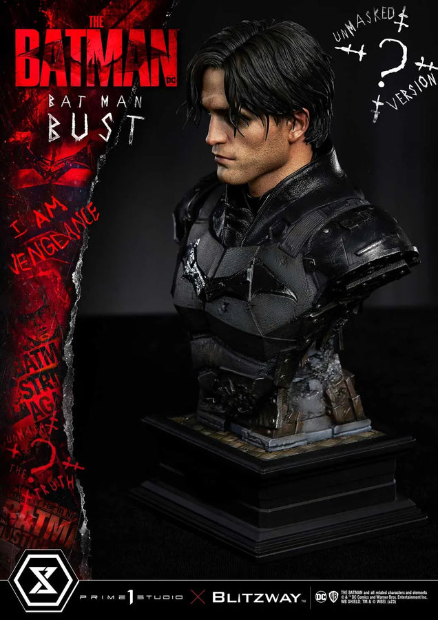 The Batman (Unmasked Version) The Batman (Film) – Prime1Studio – ActionFigure Brasil