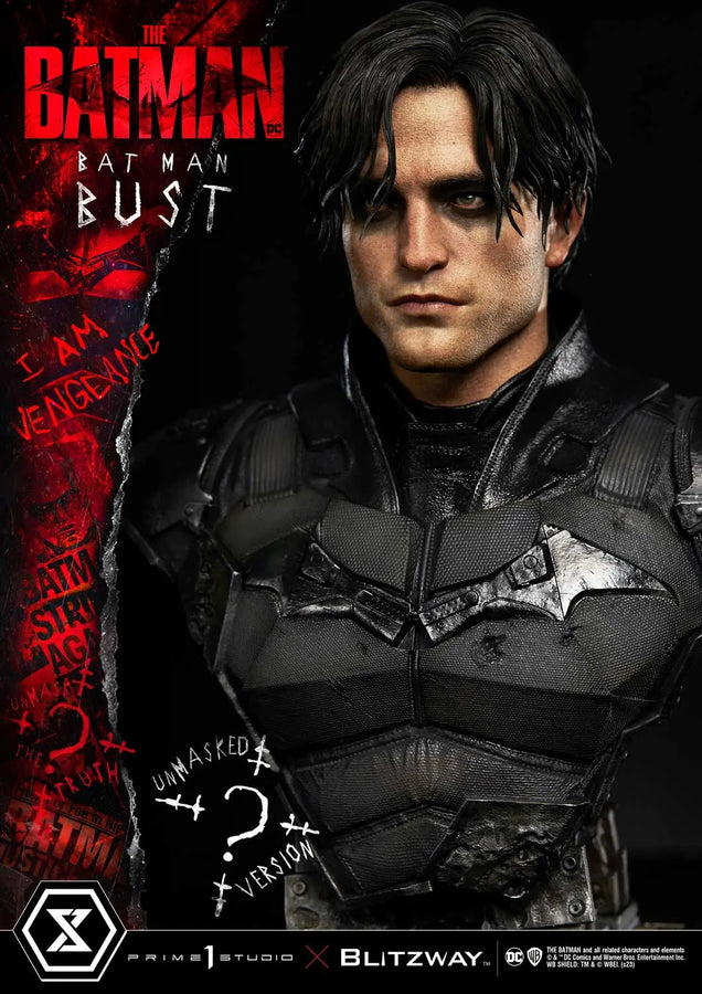 The Batman (Unmasked Version) The Batman (Film) – Prime1Studio – ActionFigure Brasil