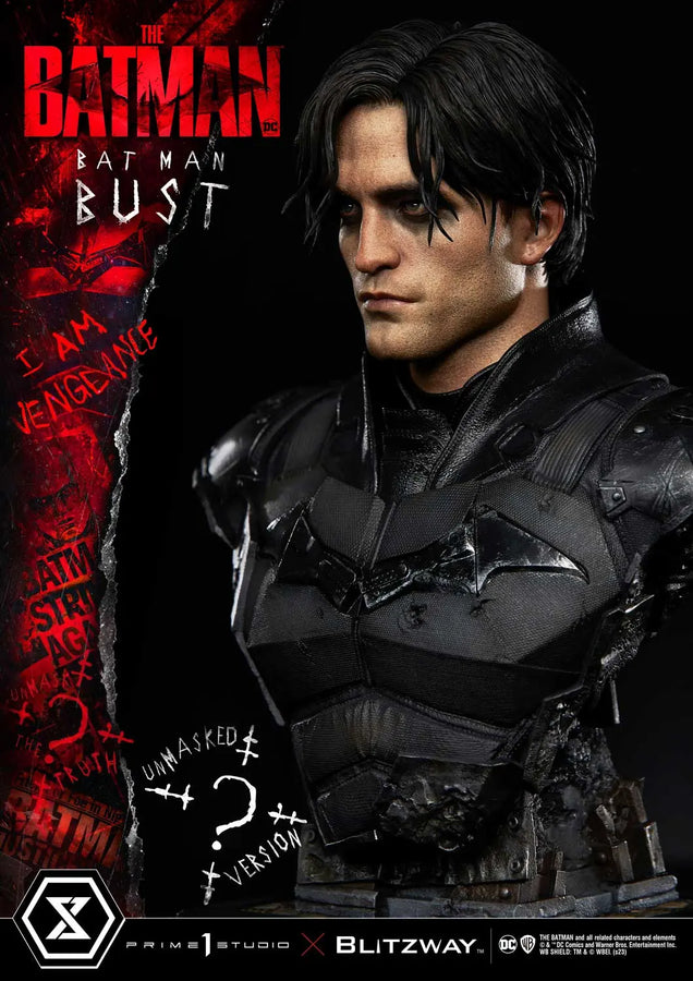 The Batman (Unmasked Version) The Batman (Film) – Prime1Studio – ActionFigure Brasil