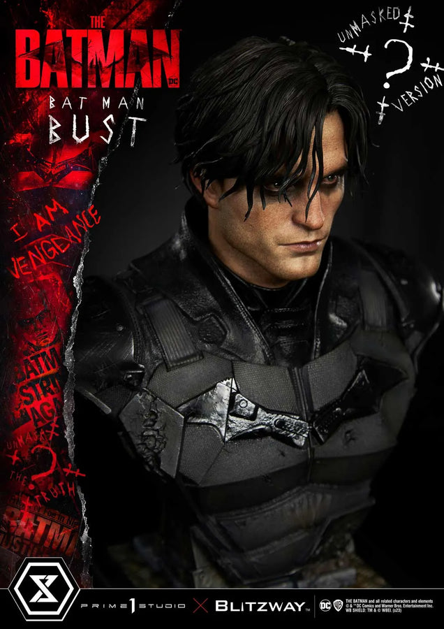 The Batman (Unmasked Version) The Batman (Film) – Prime1Studio – ActionFigure Brasil