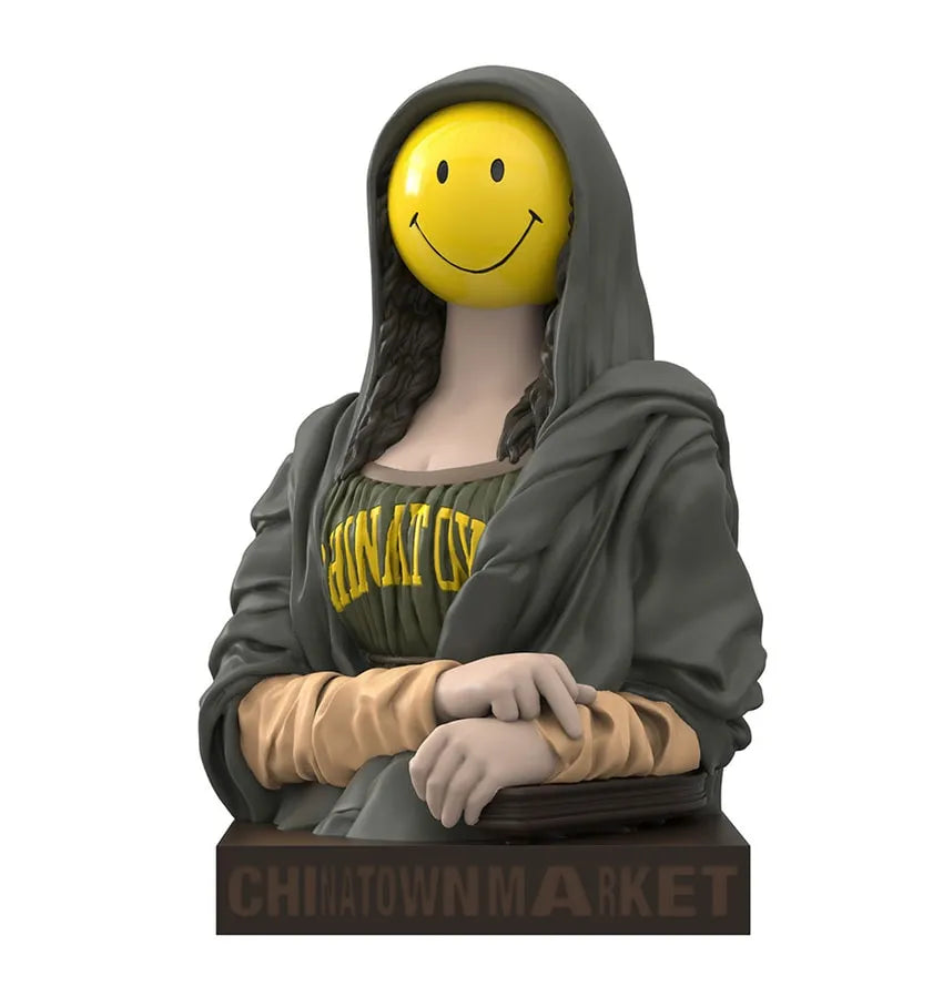 The Chinatown Market Smiley Mona Lisa - LIMITED EDITION – Mighty Jaxx – ActionFigure Brasil