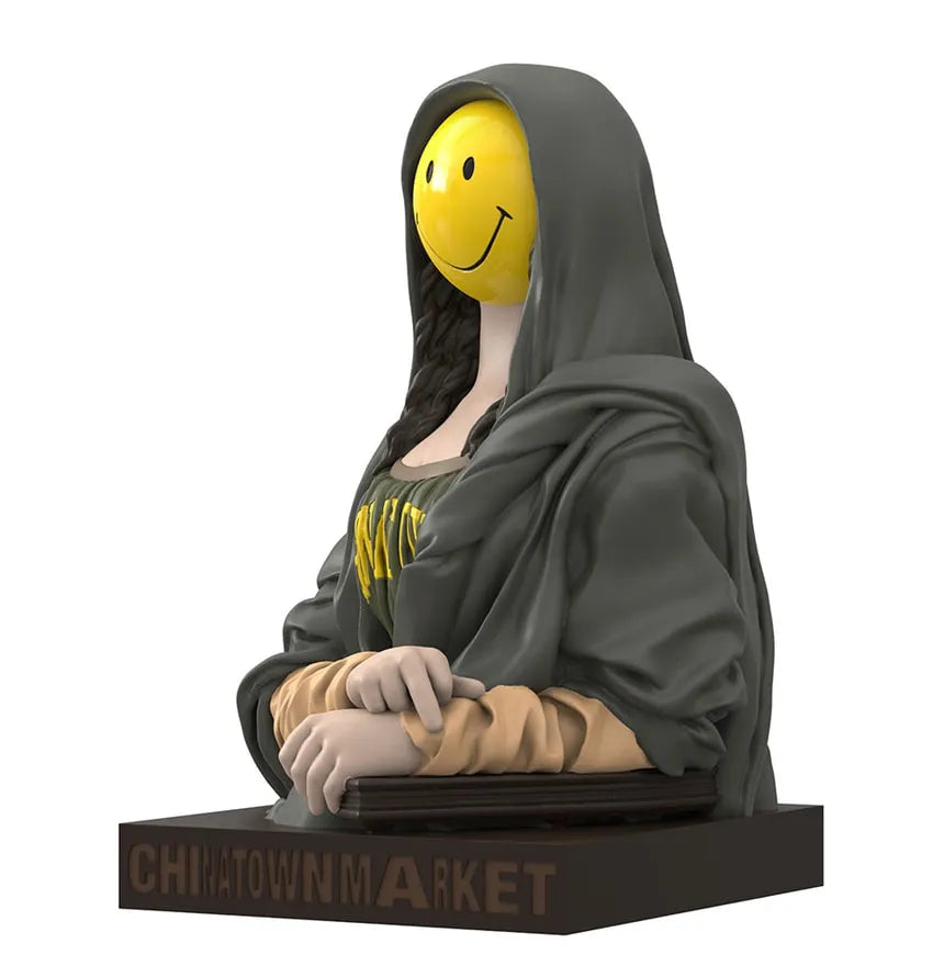 The Chinatown Market Smiley Mona Lisa - LIMITED EDITION – Mighty Jaxx – ActionFigure Brasil
