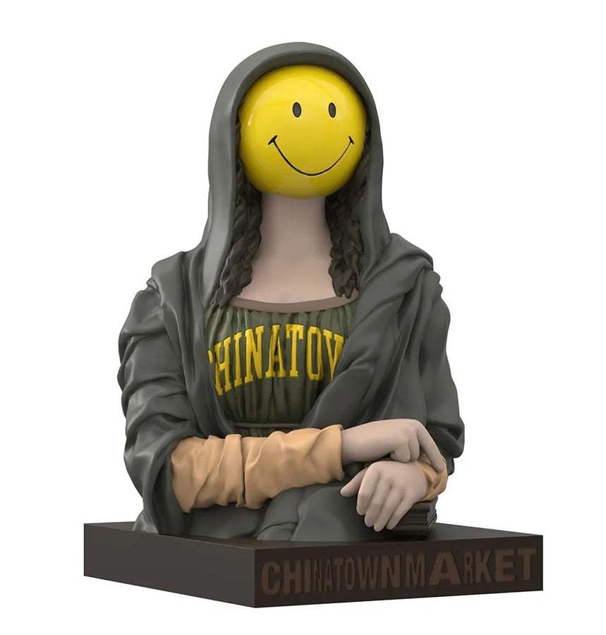 The Chinatown Market Smiley Mona Lisa - LIMITED EDITION – Mighty Jaxx – ActionFigure Brasil