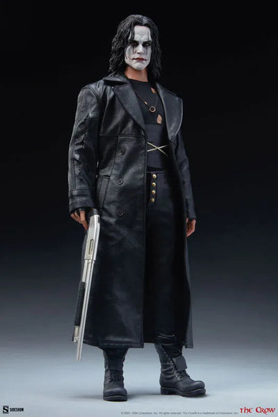 The Crow - 1/6 Scale Fully Poseable Figure: Eric Dravenㅤ – Sideshow Collectibles – ActionFigureBrasil — detalhe do produto