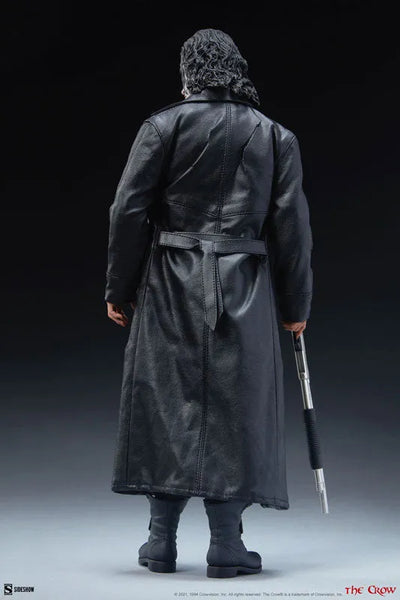 The Crow - 1/6 Scale Fully Poseable Figure: Eric Dravenㅤ – Sideshow Collectibles – ActionFigureBrasil — iluminação de estúdio