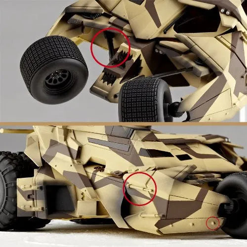 The Dark Knight Rises - Bane - Revoltech - Revoltech SFX #47 - Batmobile Tumbler - Cannon (Kaiyodo)ㅤ – Kaiyodo – ActionFigureBrasil