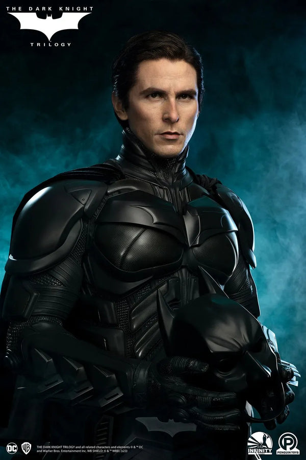 The Dark Knight Trilogy Batman - LIMITED EDITION: 500 – Infinity Studio X Penguin Toys – ActionFigure Brasil