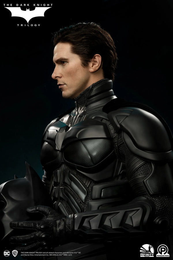 The Dark Knight Trilogy Batman - LIMITED EDITION: 500 – Infinity Studio X Penguin Toys – ActionFigure Brasil