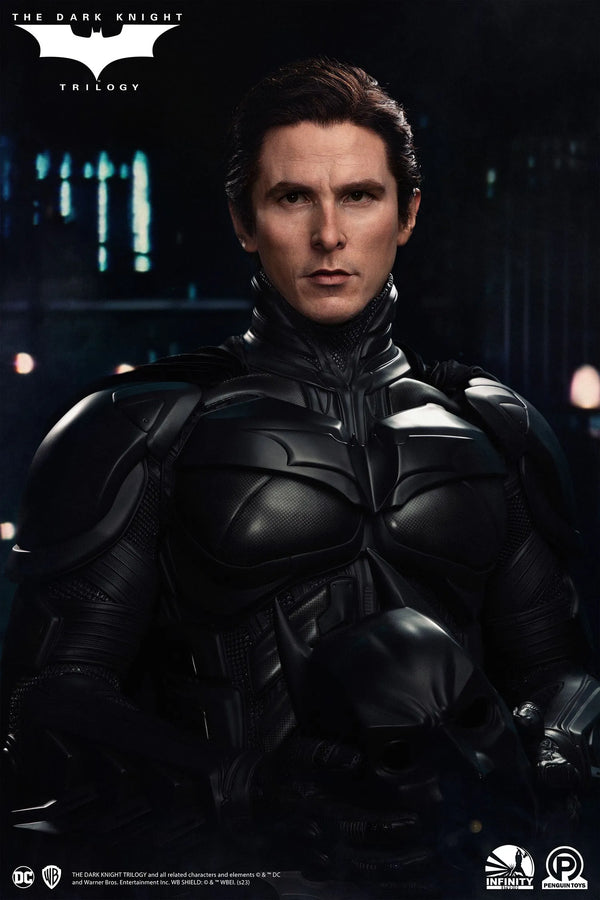 The Dark Knight Trilogy Batman - LIMITED EDITION: 500 – Infinity Studio X Penguin Toys – ActionFigure Brasil