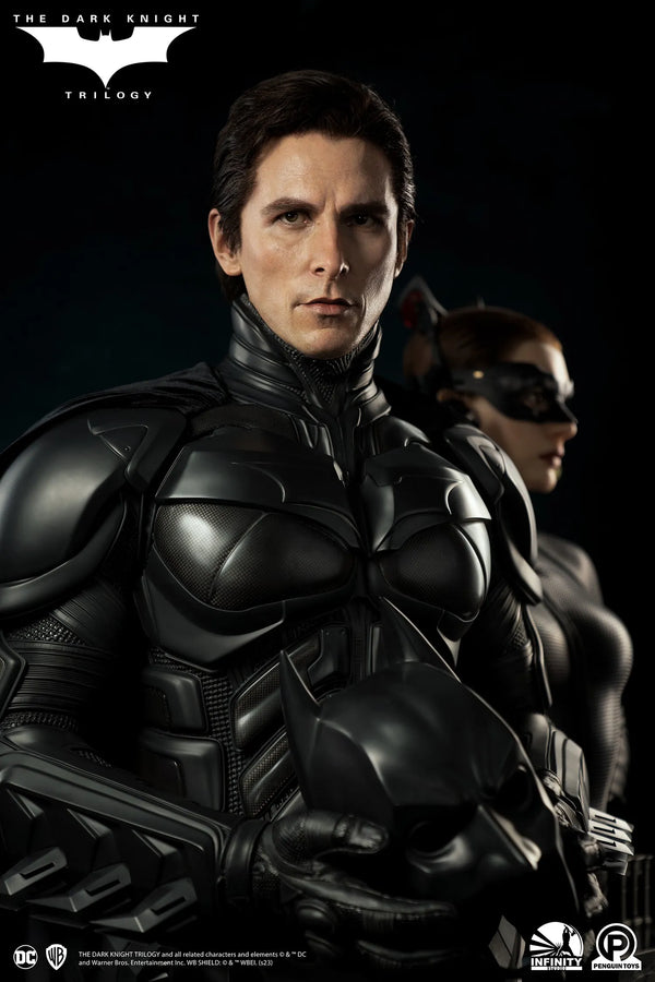 The Dark Knight Trilogy Batman - LIMITED EDITION: 500 – Infinity Studio X Penguin Toys – ActionFigure Brasil