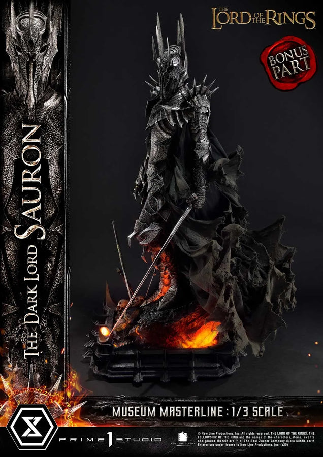 The Dark Lord Sauron (Bonus Version) - LIMITED EDITION: TBD (Bonus Version) – Prime 1 Studio – ActionFigure Brasil