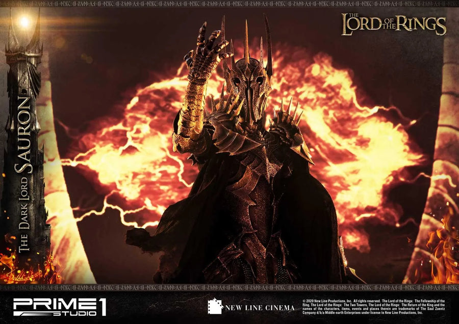 The Dark Lord Sauron (Exclusive Version) The Lord of the Rings: The Return of the King (Film) – Prime1Studio – ActionFigure Brasil