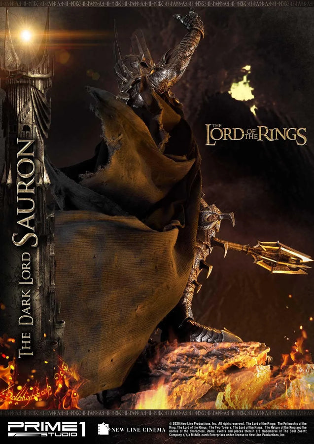 The Dark Lord Sauron (Exclusive Version) The Lord of the Rings: The Return of the King (Film) – Prime1Studio – ActionFigure Brasil
