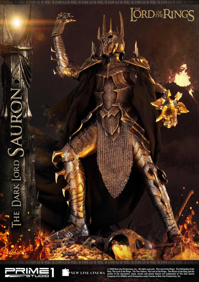 The Dark Lord Sauron (Exclusive Version) The Lord of the Rings: The Return of the King (Film) – Prime1Studio – ActionFigure Brasil