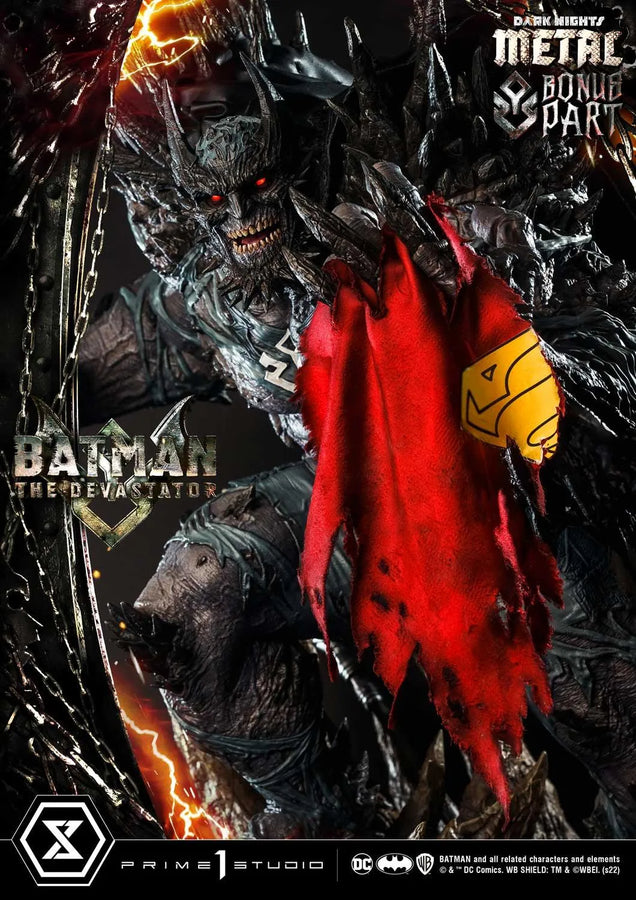 The Devastator (Deluxe Bonus Version) Dark Nights: Metal (Comics) – Prime1Studio – ActionFigure Brasil