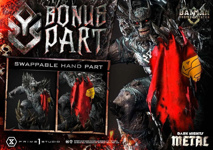 The Devastator (Deluxe Bonus Version) Dark Nights: Metal (Comics) – Prime1Studio – ActionFigure Brasil