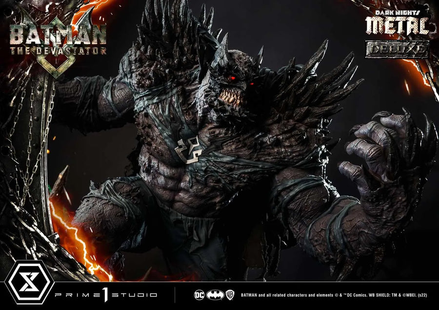 The Devastator (Deluxe Bonus Version) Dark Nights: Metal (Comics) – Prime1Studio – ActionFigure Brasil