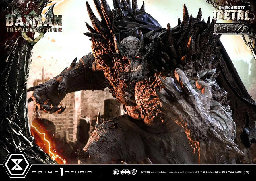 The Devastator (Deluxe Bonus Version) Dark Nights: Metal (Comics) – Prime1Studio – ActionFigure Brasil
