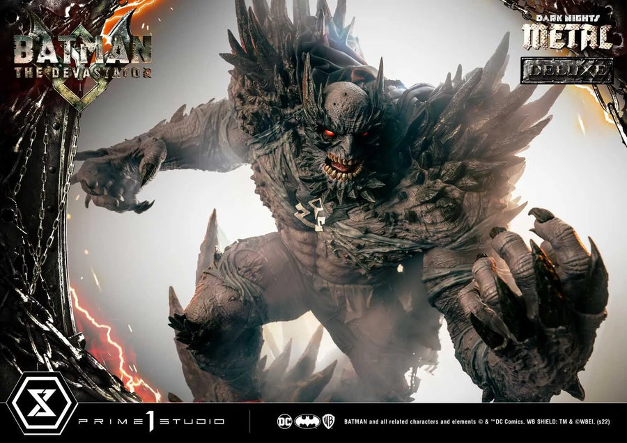 The Devastator (Deluxe Bonus Version) Dark Nights: Metal (Comics) – Prime1Studio – ActionFigure Brasil