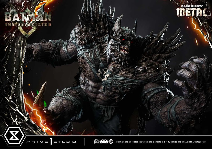 The Devastator (Deluxe Bonus Version) Dark Nights: Metal (Comics) – Prime1Studio – ActionFigure Brasil