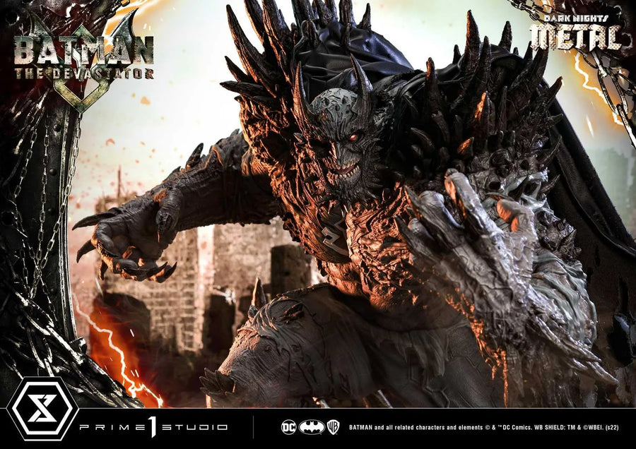 The Devastator (Deluxe Bonus Version) Dark Nights: Metal (Comics) – Prime1Studio – ActionFigure Brasil