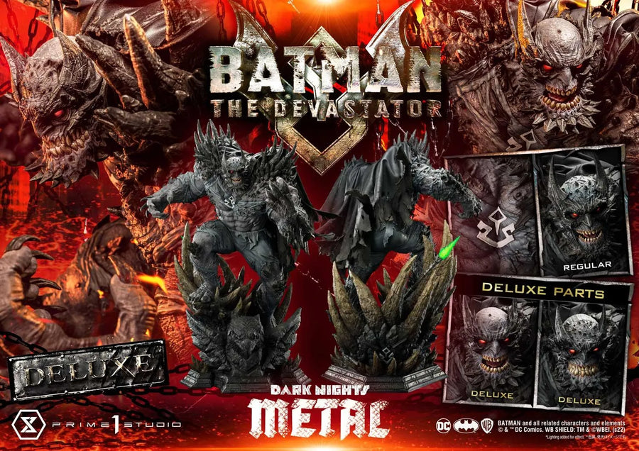The Devastator (Deluxe Bonus Version) Dark Nights: Metal (Comics) – Prime1Studio – ActionFigure Brasil
