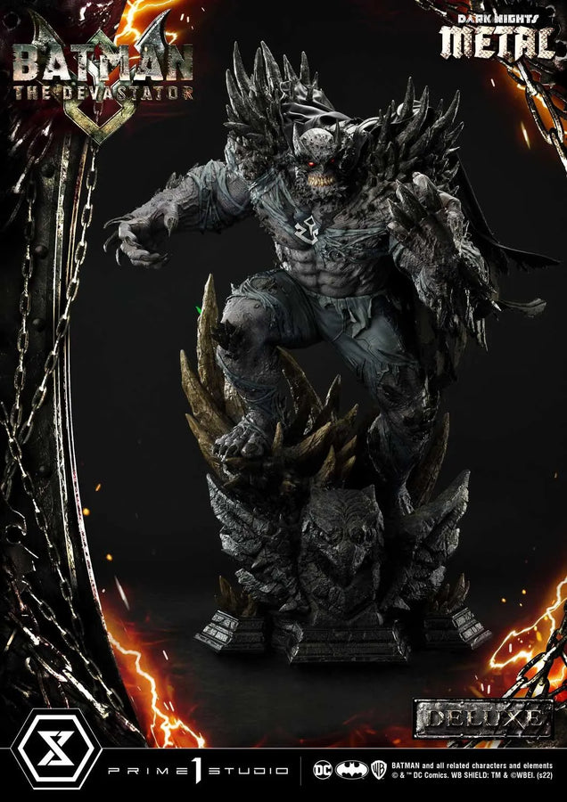 The Devastator (Deluxe Bonus Version) Dark Nights: Metal (Comics) – Prime1Studio – ActionFigure Brasil