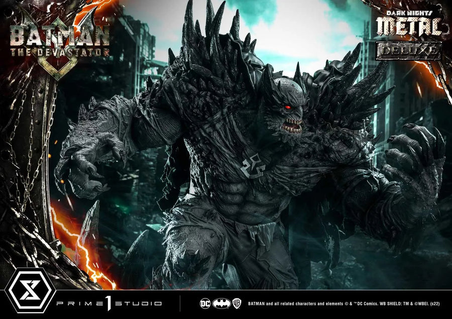The Devastator (Deluxe Bonus Version) Dark Nights: Metal (Comics) – Prime1Studio – ActionFigure Brasil