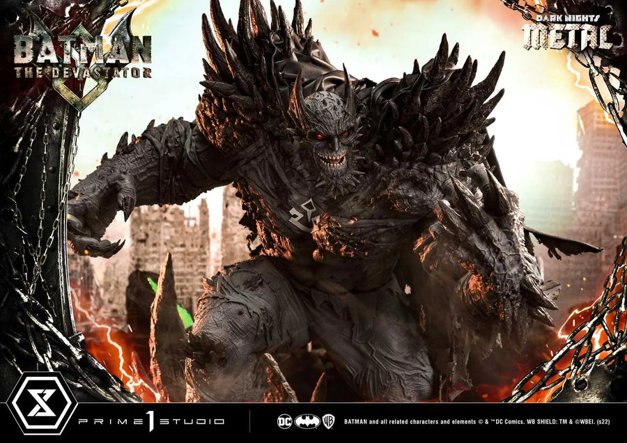 The Devastator (Deluxe Bonus Version) Dark Nights: Metal (Comics) – Prime1Studio – ActionFigure Brasil