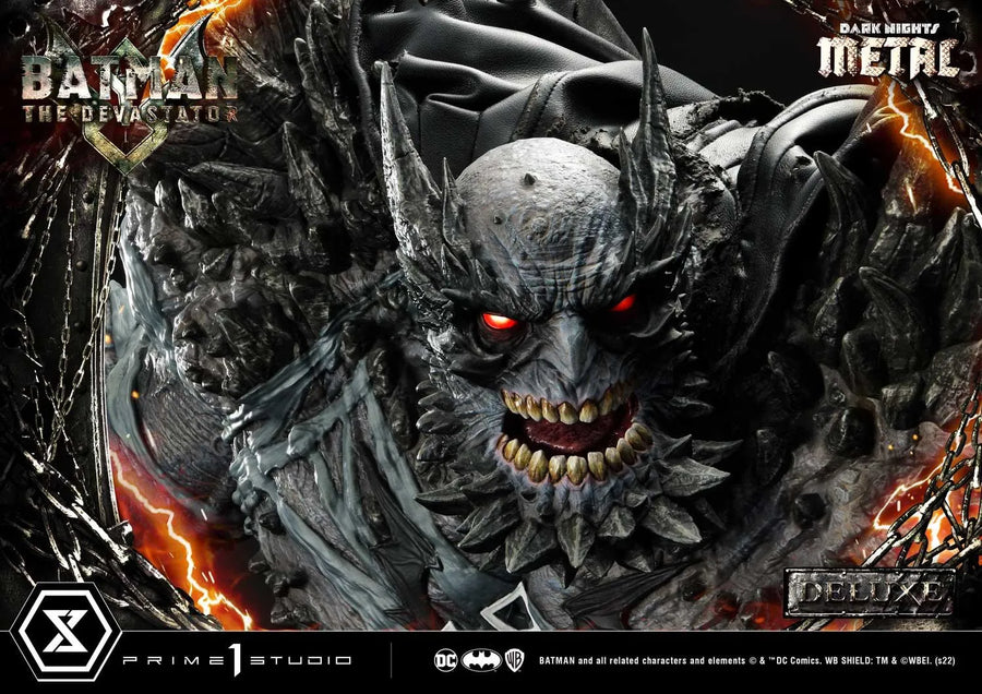 The Devastator (Deluxe Bonus Version) Dark Nights: Metal (Comics) – Prime1Studio – ActionFigure Brasil