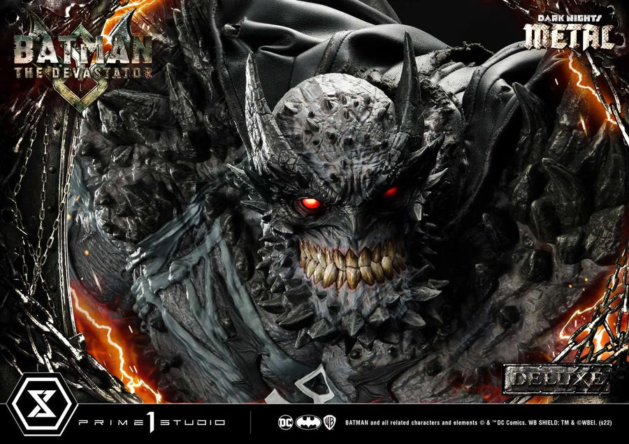 The Devastator (Deluxe Bonus Version) Dark Nights: Metal (Comics) – Prime1Studio – ActionFigure Brasil