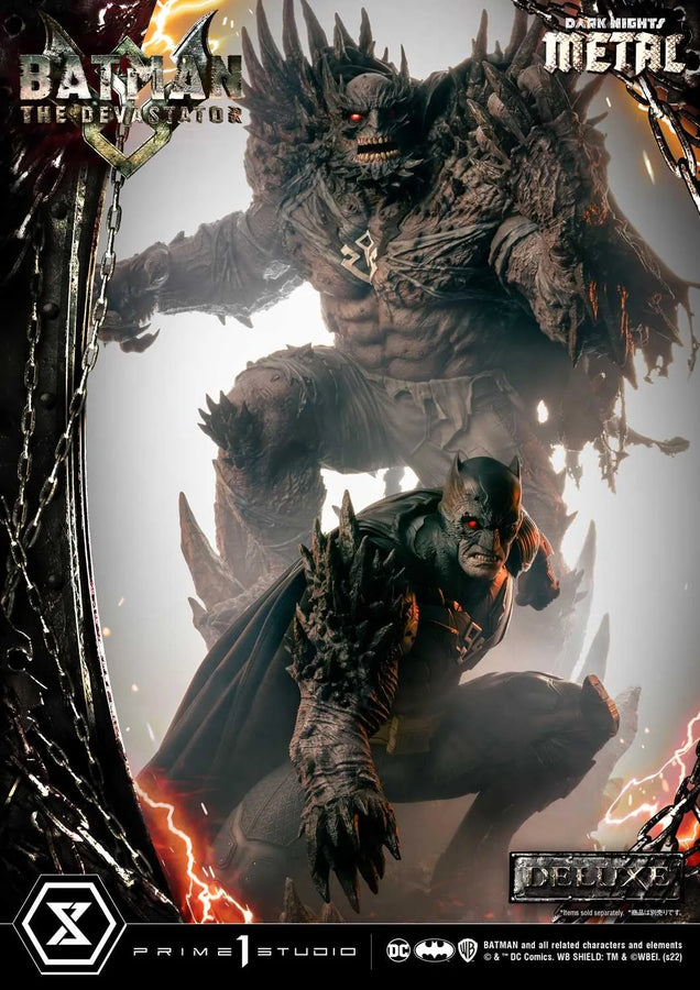 The Devastator (Deluxe Version) Dark Nights: Metal (Comics) – Prime1Studio – ActionFigure Brasil