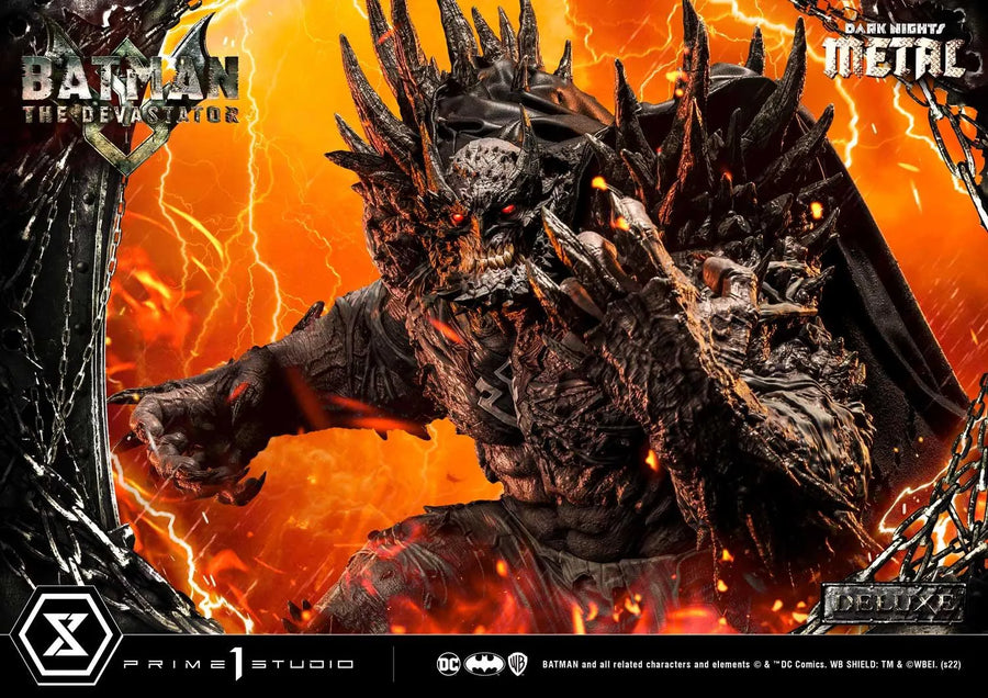 The Devastator (Deluxe Version) Dark Nights: Metal (Comics) – Prime1Studio – ActionFigure Brasil