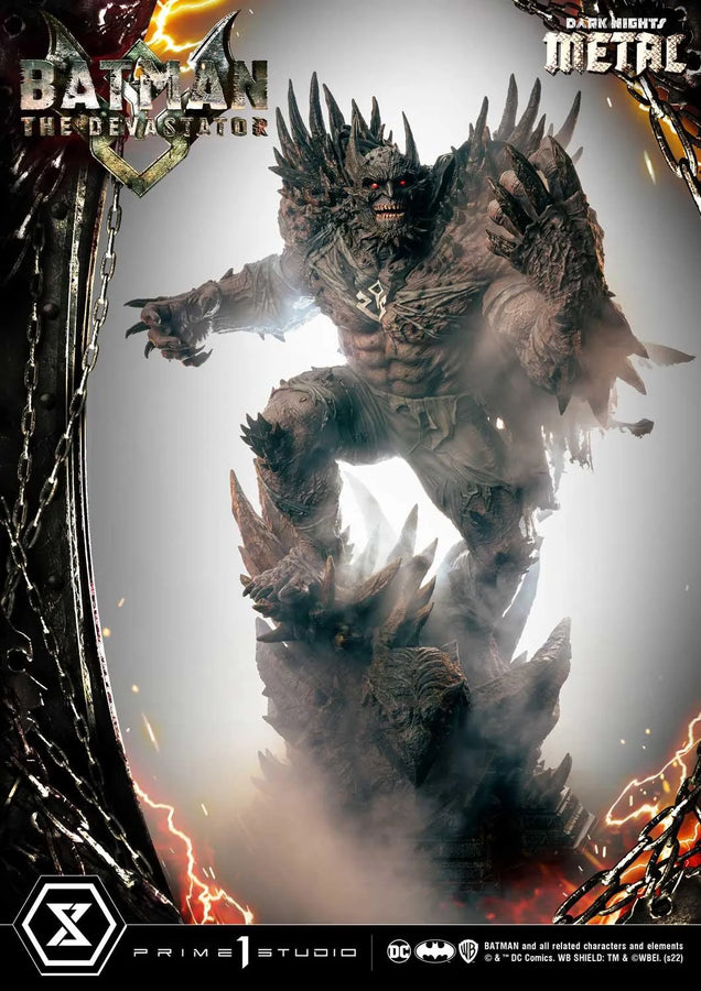 The Devastator (Deluxe Version) Dark Nights: Metal (Comics) – Prime1Studio – ActionFigure Brasil