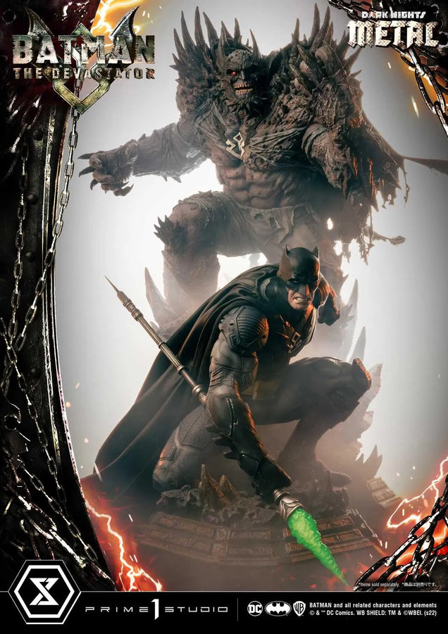 The Devastator (Deluxe Version) Dark Nights: Metal (Comics) – Prime1Studio – ActionFigure Brasil
