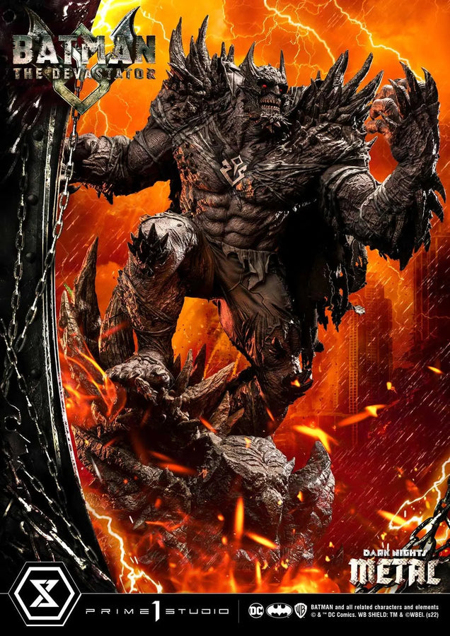 The Devastator (Regular Version) Dark Nights: Metal (Comics) – Prime1Studio – ActionFigure Brasil