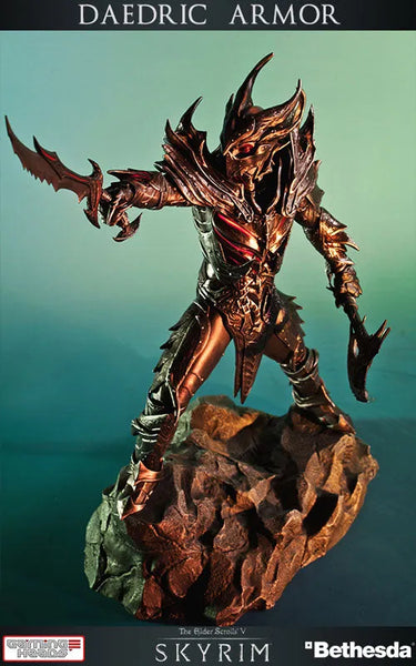 The Elder Scrolls V: Skyrim - Dark Elf Daedra Armor 1/6 Statueㅤ – Puella Magi Madoka Magica – ActionFigureBrasil — ângulo diferente