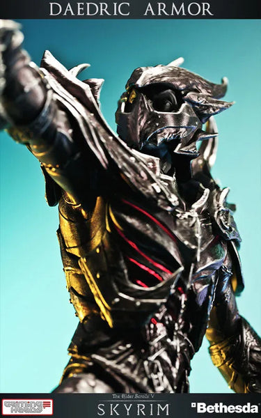 The Elder Scrolls V: Skyrim - Dark Elf Daedra Armor 1/6 Statueㅤ – Puella Magi Madoka Magica – ActionFigureBrasil — close
