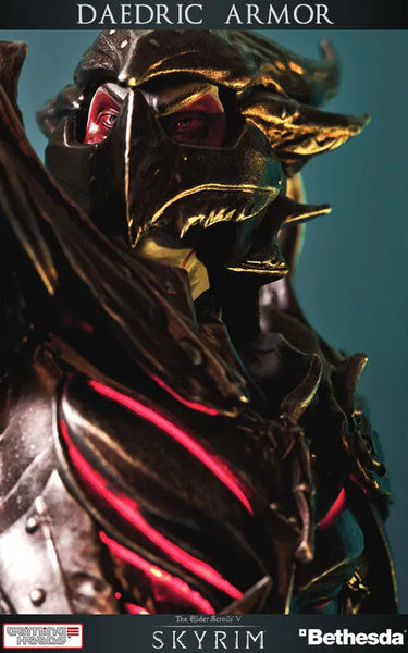 The Elder Scrolls V: Skyrim - Dark Elf Daedra Armor 1/6 Statueㅤ – Puella Magi Madoka Magica – ActionFigureBrasil — close