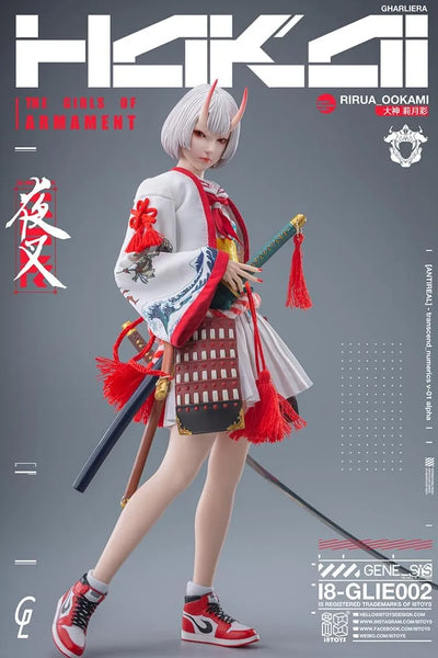 THE GIRLS OF ARMAMENT - I8-GLIE002 - Lilua Ogami - 1/6 (i8TOYS)ㅤ – i8TOYS – ActionFigureBrasil — detalhe do produto