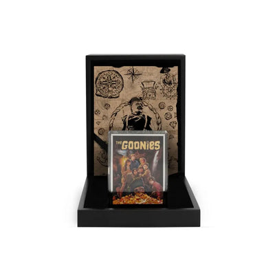 The Goonies 40th Anniversary Movie Poster Coin - LIMITED EDITION: 400 – Agoro – ActionFigure Brasil — embalagem