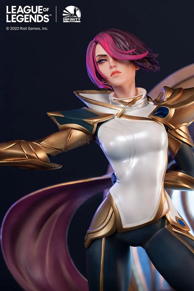 The Grand Duelist - Fiora Laurent - LIMITED EDITION: 799 – Infinity Studio – ActionFigure Brasil — com base expositora