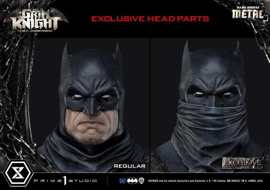 The Grim Knight (Exclusive Bonus Version) Dark Nights: Metal (Comics) – Prime1Studio – ActionFigure Brasil