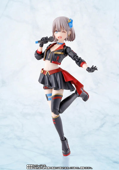 THE iDOLM@STER: Shiny Colors - Serizawa Asahi - S.H.Figuarts - Dancing Idol (Bandai Spirits) [Shop Exclusive]ㅤ – Bandai Spirits – ActionFigureBrasil — ângulo diferente