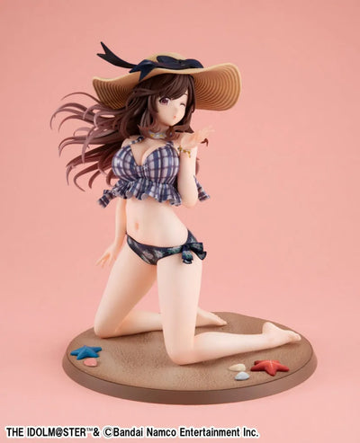THE iDOLM@STER: Shiny Colors - Tsukioka Kogane - Lucrea - Be~♡Bop Kaigan Ver. (MegaHouse) [Shop Exclusive]ㅤ – MegaHouse – ActionFigureBrasil — ângulo diferente
