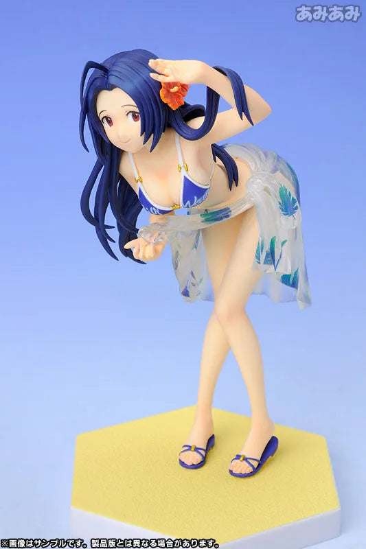 The Idolmaster - Miura Azusa - Beach Queens - 1/10 - Swimsuit ver. (Wave)ㅤ – Wave – ActionFigureBrasil