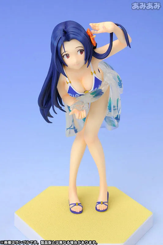The Idolmaster - Miura Azusa - Beach Queens - 1/10 - Swimsuit ver. (Wave)ㅤ – Wave – ActionFigureBrasil